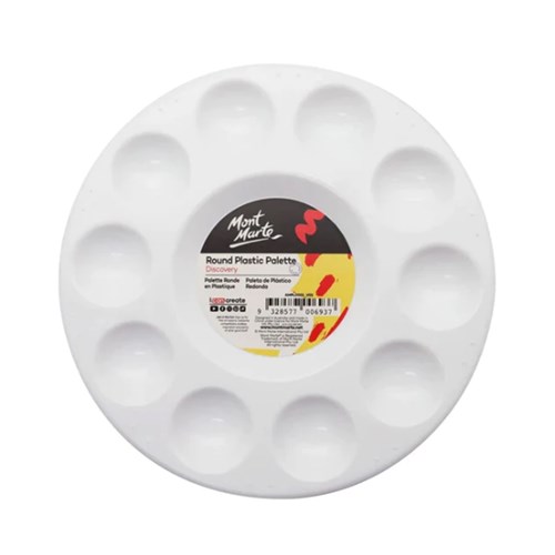 MONT MARTE ROUND PLASTIC Palette 17cm